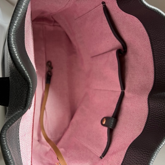 NEW Dooney and Bourke Leather Logo Lock Shoulder Bag+ Large Frame Purse. - Picture 7 of 9